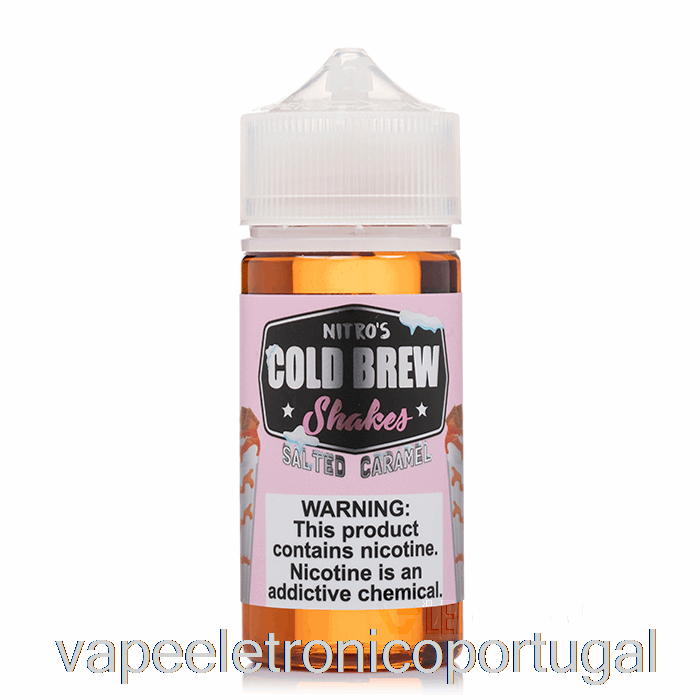 Vape Eletrônico Caramelo Salgado - Nitros Cold Brew - 100ml 6mg